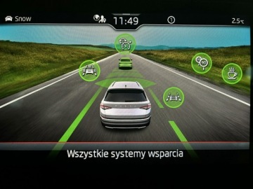 Skoda Kodiaq I SUV Facelifting 2.0 TSI 190KM 2023 Škoda Kodiaq Skoda Kodiaq 1wł Kraj BEZWYPADKOWY, zdjęcie 31