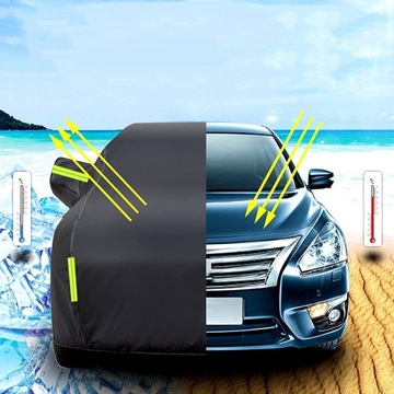 ПРОЧНАЯ БОЛЬШАЯ ВОДОНЕПРОНИЦАЕМАЯ ОТКИДНАЯ КРЫШКА 5,3X2X1,5 М ДЛЯ ВНЕДОРОЖНИКА XXL