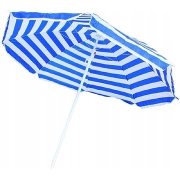 Parasol ogrodowy, niebieski 160 cm