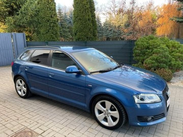 Audi A3 8P Hatchback 3d 2.0 TDI PD 140KM 2008 Audi A3 Sportback 2.0 TDI 140KM S-Line, DSG, LED,, zdjęcie 3