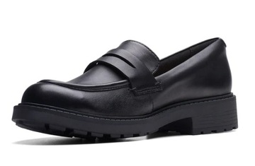 КОЖАНЫЕ МОКАСИНЫ ЖЕНСКИЕ CLARKS ORINOCO 2 39 1ŻBA