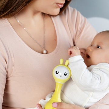 ALILO KRÓLICZEK INTERAKTYWNY SMARTY BUNNY Z MUZYKĄ INTERAKTYWNA GRZECHOTKA