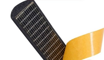 РЕЗИНОВАЯ ЛЕНТА D EPDM 5X20MM САМОКЛЕЯЩАЯСЯ МИКРОРЕЗИНА АКУСТИЧЕСКАЯ ПЕНА ОТКАТНАЯ