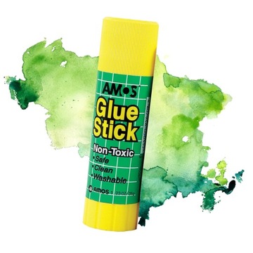 AMOS BEZBARWNY KLEJ SZKOLNY DO PAPIERU W SZTYFCIE