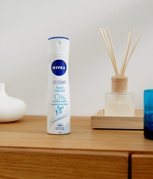 NIVEA Fresh Natural Дезодорант-спрей 4x150 мл