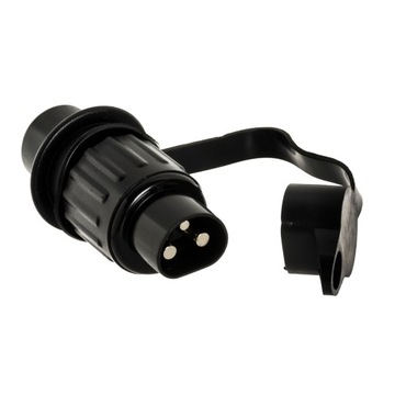 ЭЛЕКТРИЧЕСКАЯ ВИЛКА 3-КОНТАКТНАЯ + ЭЛЕКТРИЧЕСКАЯ РОЗЕТКА 3-КОНТАКТНАЯ ДЛЯ КОМПЛЕКТА ПРИЦЕПА