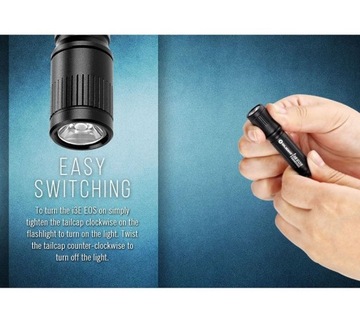 Olight I3E EOS TX Черный фонарик