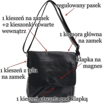 ЖЕНСКАЯ МЯГКАЯ СУМКА С КЛАПАНОМ, черная