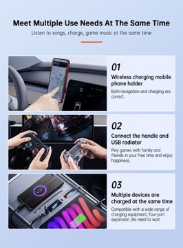 Для быстрого зарядного устройства Tesla Model3/Y 27 Вт, док-станции USB Type-C
