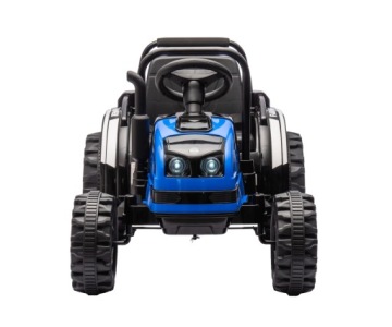 Аккумуляторный трактор Milly Mally с прицепом Фермер синий