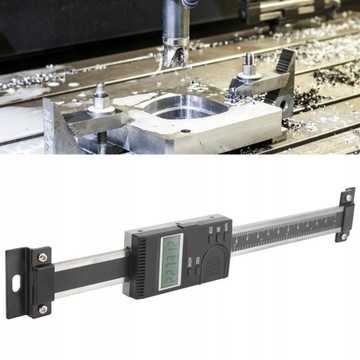 Pionowa suwmiarka cyfrowa Odczyt noniusza Linijka