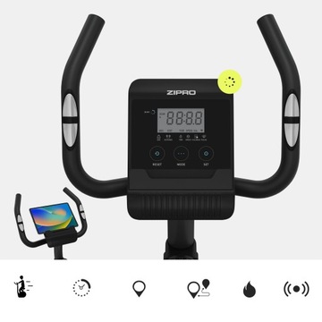 ROWEREK TRENINGOWY Rower stacjonarny Magnetyczny Pionowy - BEAT ZIPRO