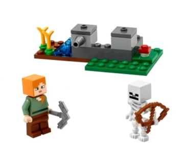LEGO Minecraft 30394 Алекс и скелет
