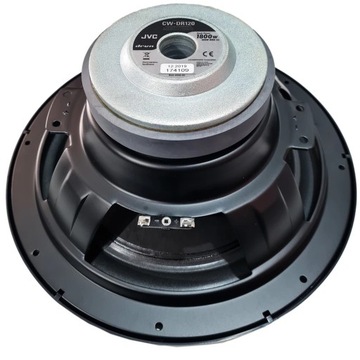 JVC CW-DR120 Низкочастотный динамик Сабвуфер 30 см, 300 Вт RMS