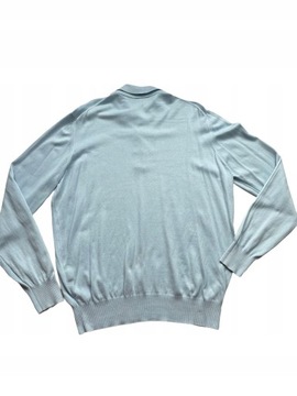 Sweter błękitny polo męski VILEBREQUIN - XXL