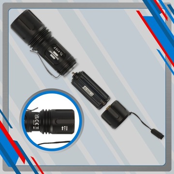 Металлический светодиодный фонарик 350лм 5Вт LED Brennenstuhl