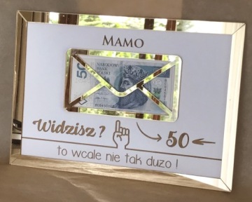 Подарок на день рождения 30 40 50 60 Зеркало в золотой раме