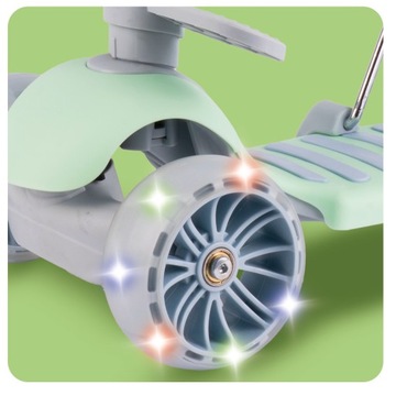 Три -шалорадные скутер для детей ездят с сиденьем с баскетболом