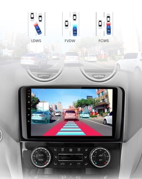 Radio Android GPS MERCEDES W164 WiFi ML GL 6/128