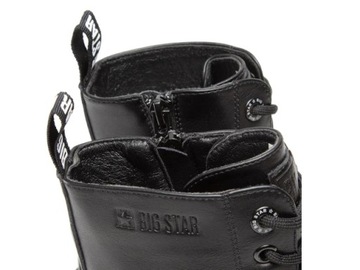 BUTY damskie TRAPERY BIG STAR KK274538 czarne r.37