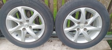 4× DISK HLINÍK PEUGEOT OE 6.5" X 15" 4X108