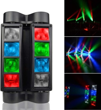 RUCHOMA GŁOWA PROJEKTOR DYSKOTEKOWY REFLEKTOR 1SZT