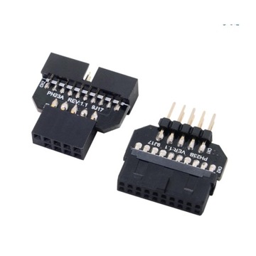 USB 2.0 9-контактный — USB 3.0 19-контактный, 480 Мбит/с S