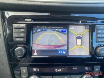 Nissan Qashqai II Crossover 1.2 DIG-T 115KM 2017 Nissan Qashqai 1.2i turbo full opcja ledy kamery 360 skory Navi bezwypadk, zdjęcie 34