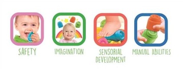 CLEMMY KLOCKI POCIĄG ŚWINKI PEPPY ŚWINKA PEPPA