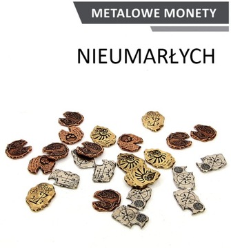 Metalowe Monety - Nieumarłych