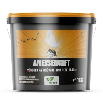 1KG PROSZEK NA MRÓWKI ŚRODEK PREPARAT TRUTKA GNIAZDA MRÓWEK NO PEST PREMIUM