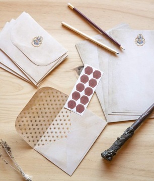 Набор для написания писем Конверты Гарри Поттер Канцелярские товары Подарочный набор