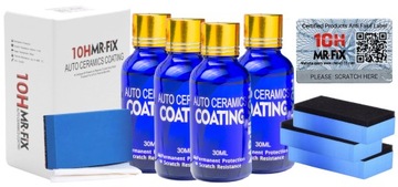 ГИДРОФОБНОЕ КЕРАМИЧЕСКОЕ ПОКРЫТИЕ ЗАЩИТА КРАСКИ 10H MR FIX CERAMIC x4