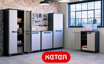 ПОЛКА ДЛЯ МАСТЕРСКОЙ ХОЗЯЙСТВЕННЫЙ ШКАФ OHS ГАРАЖ KETER LINEAR