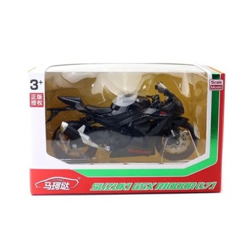RMZ City Toy Diecast Metal Motorcycle Model 1:12 Scale Suzuki GSX-R1000RR