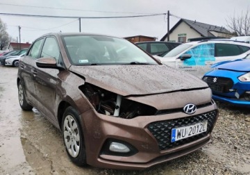 Hyundai i20 II Hatchback 5d Facelifting KAPPA 1.2 MPI 84KM 2019 Hyundai i20 2019r, 1.2 LPG. Uszkodzony przod. Jezdzi. 1.2 BenzynaLPG, zdjęcie 1