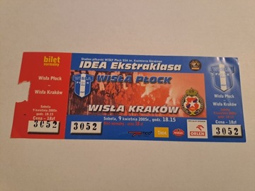 WISŁA PŁOCK - WISŁA KRAKÓW 09-04-2005