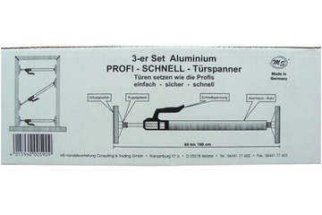 Распорка автоматическая для сборки дверей и коробок, стойка 65 – 100 см, 3 шт.