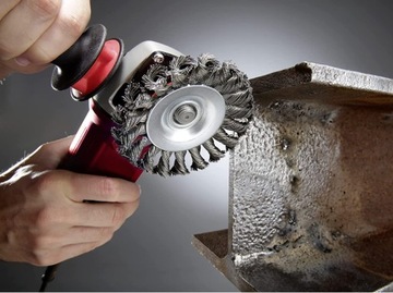 SZCZOTKA DO CZYSZCZENIA SPLATANA SZLIFIERKI 115mm