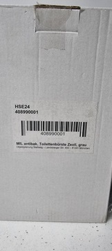 Антибактериальный силиконовый ершик для унитаза с изгибом.