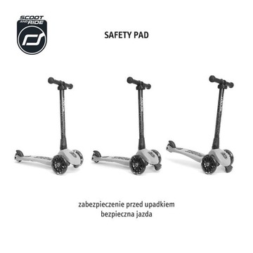 SCOOTANDRIDE Highwaykick 3 LED Scooter 3+ Стальной складной со светящимися колесами