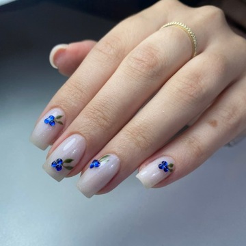 ŻEL BUDUJĄCY Z PAMIĘCIĄ CIECZY do przedłużania paznokci, z BROKATEM 50ml