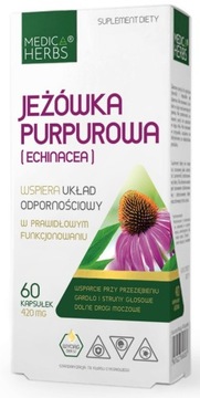 Medica Herbs JEŻÓWKA PURPUROWA ECHINACEA ODPORNOŚĆ