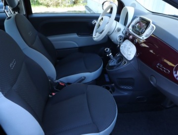 Fiat 500 II Seria 4 1.2 69KM 2017 Fiat 500 1.2, Salon Polska, Klima, zdjęcie 8