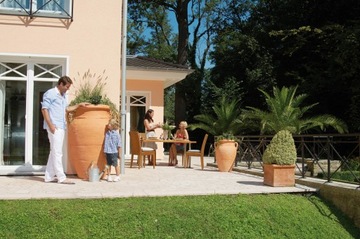 AMFORA 360л терракотовый цветочный горшок резервуар для дождевой воды