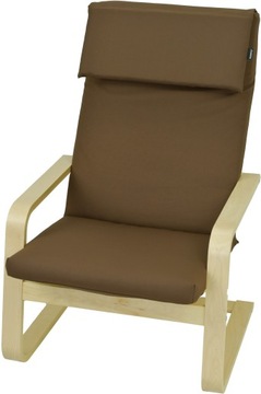 PODUSZKA NA FOTEL DREWNIANY IKEA POANG PELLO PIANKA