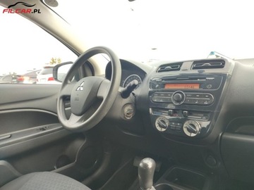 Mitsubishi Space Star Hatchback 5d 1.0 71KM 2014 Mitsubishi Space Star GWARANCJA Oryg. przebieg. Zarejestrowany w PL Mozliw, zdjęcie 5