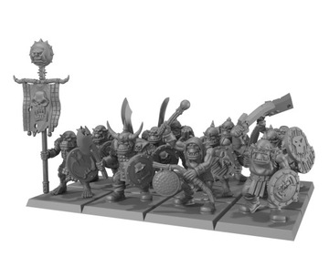 Orc Warriors Unit - Jednostka 10x - Orki