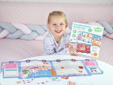 МНОГОРАЗОВЫЕ НАКЛЕЙКИ ОХРАНА МАГАЗИНА МОРОЖЕНОГО 77 шт WOPIE