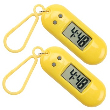 ЧАСЫ СТУДЕНЧЕСКИЕ ЭЛЕКТРОННЫЕ ПОДВЕСНЫЕ ЦИФРОВЫЕ 2 ШТ.